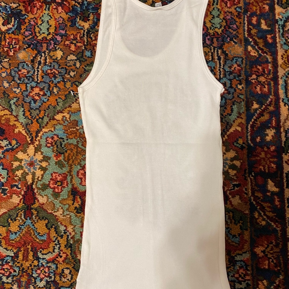 NWT Bejeweled Vintage Tank with Swarovski Crystal and Nailhead Embellishments - Picture 8 of 9